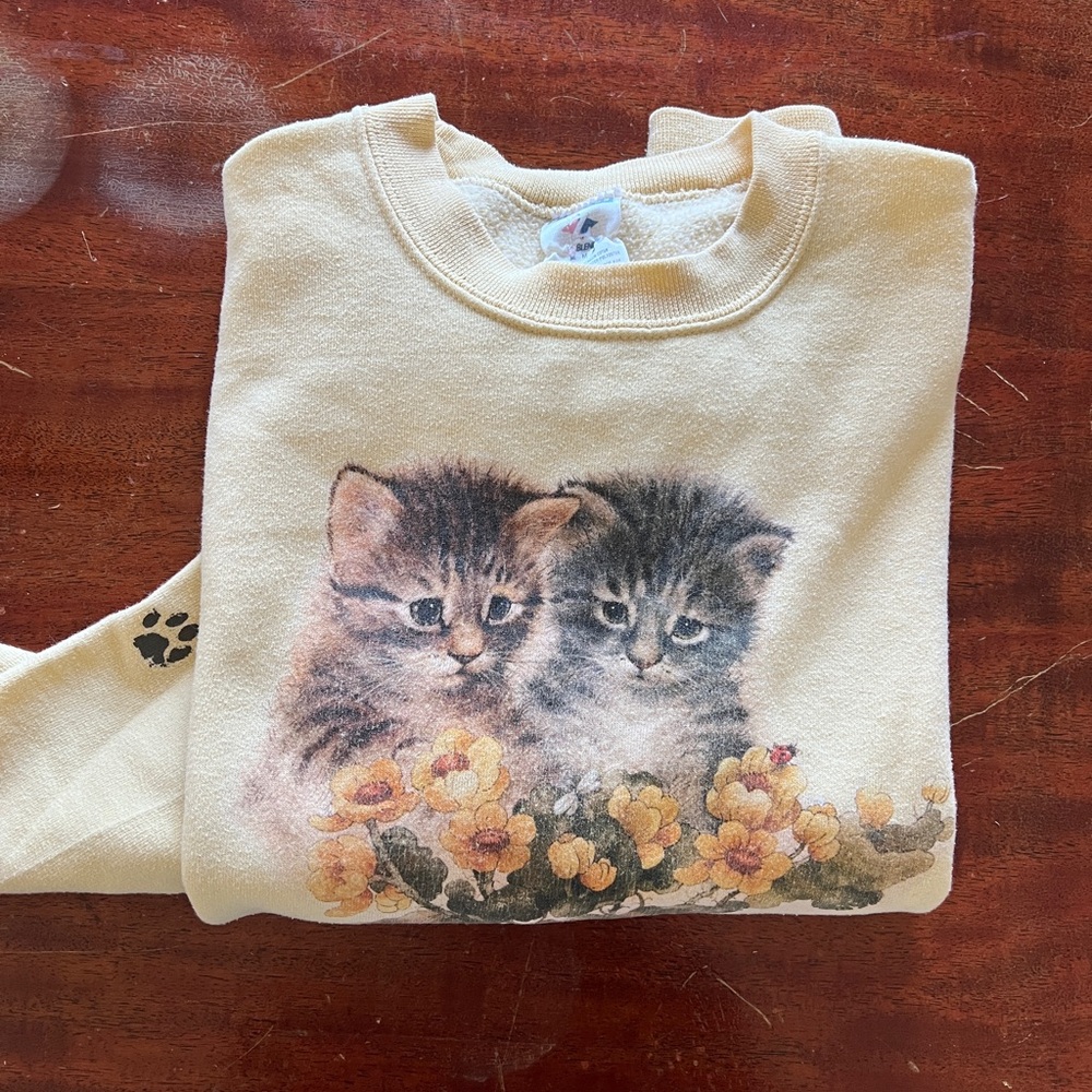 Kitten Sweatshirt